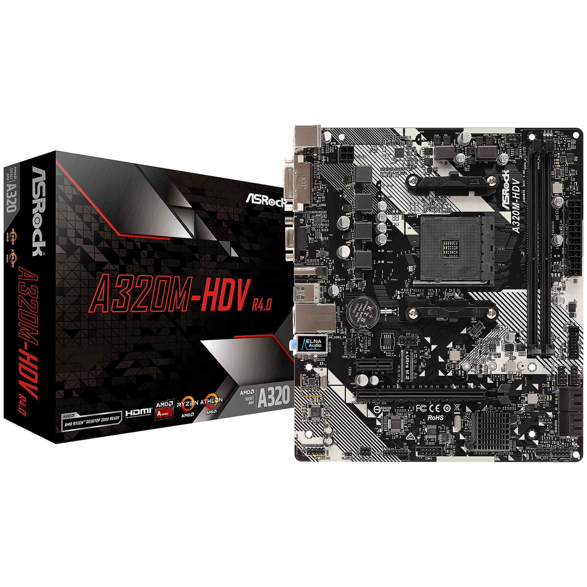 ASRock A320M-HDV R4.0 carte mere