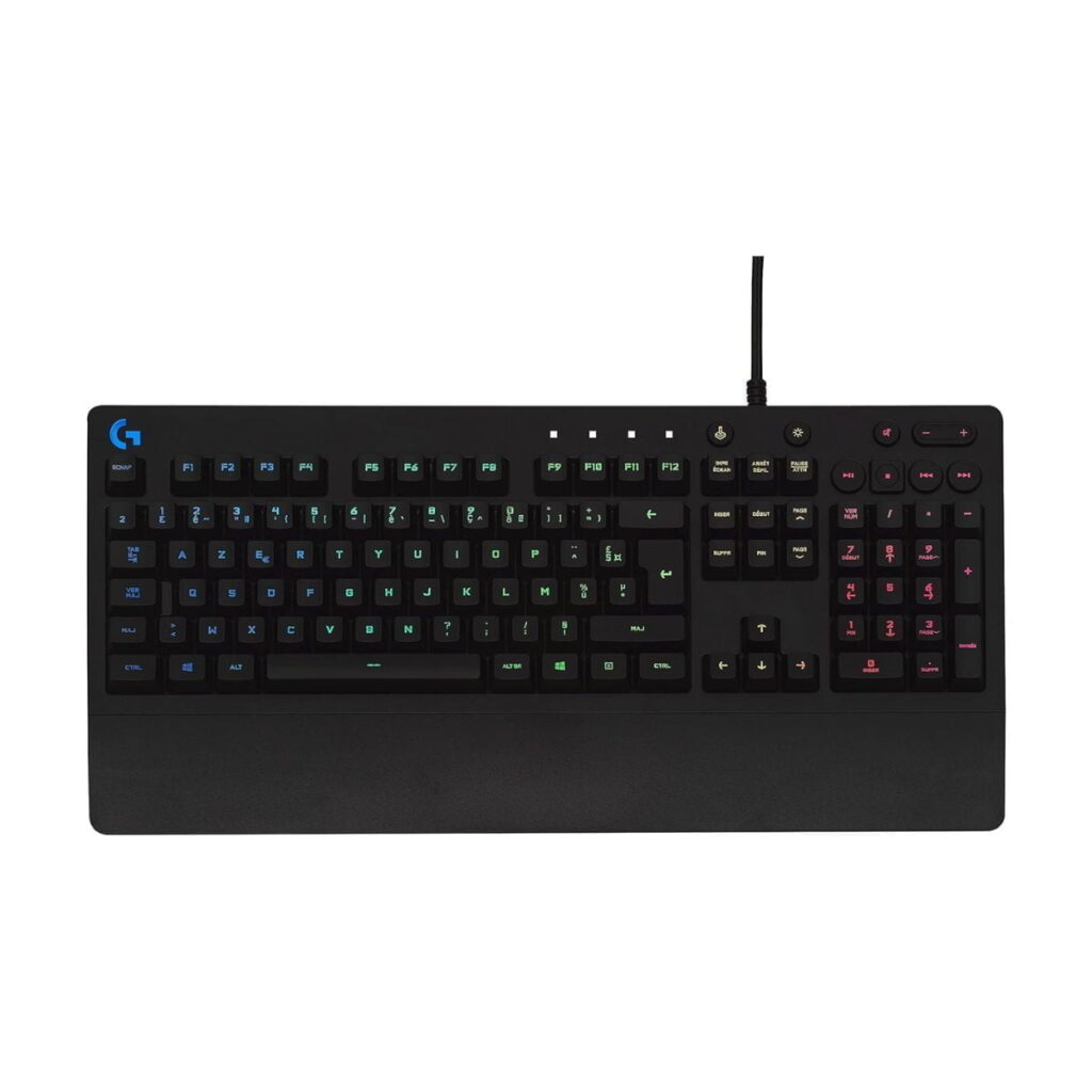 Clavier Gamer Logitech G213 Prodigy - AZERTY Français - Noir, Illuminé - Comme Neuf (occasion)