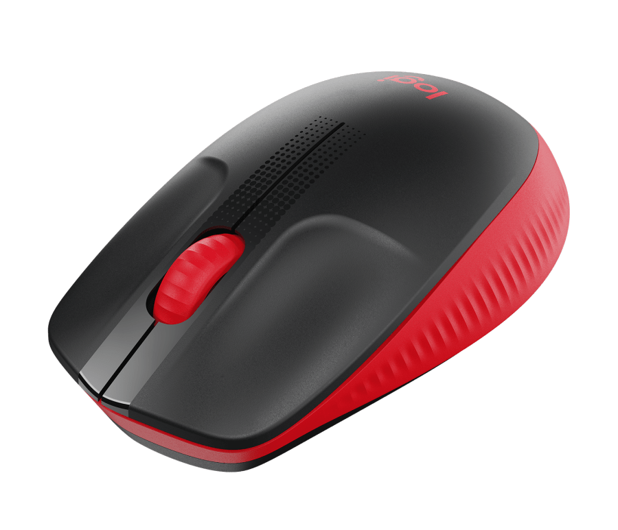Logitech M190 Full-Size Wireless Mouse (Rouge