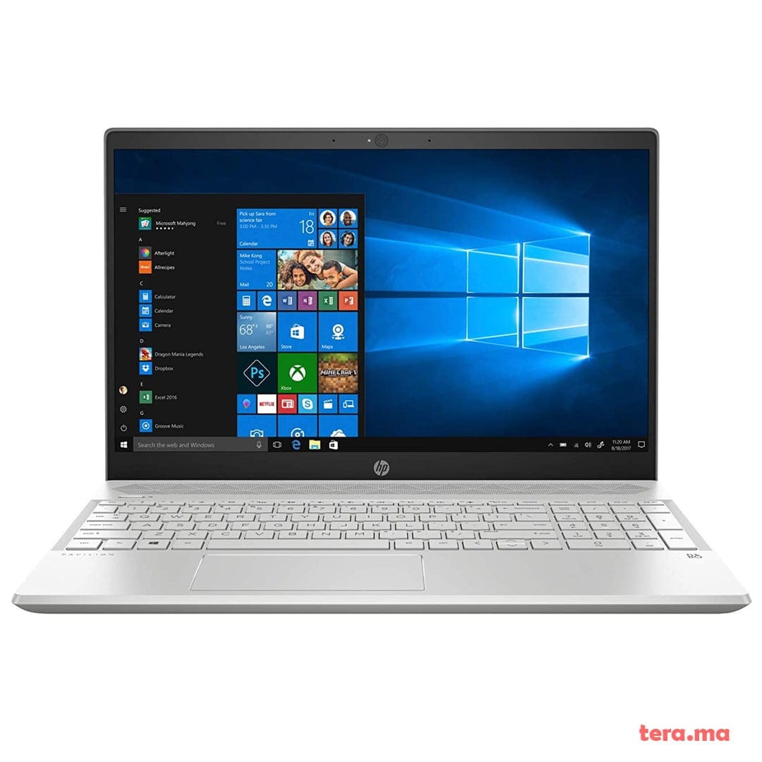 ordinateur portable HP Pavilion 15.6" i5 (8éme) 8Go Ram - 128 SSD + 1TB Windows 10