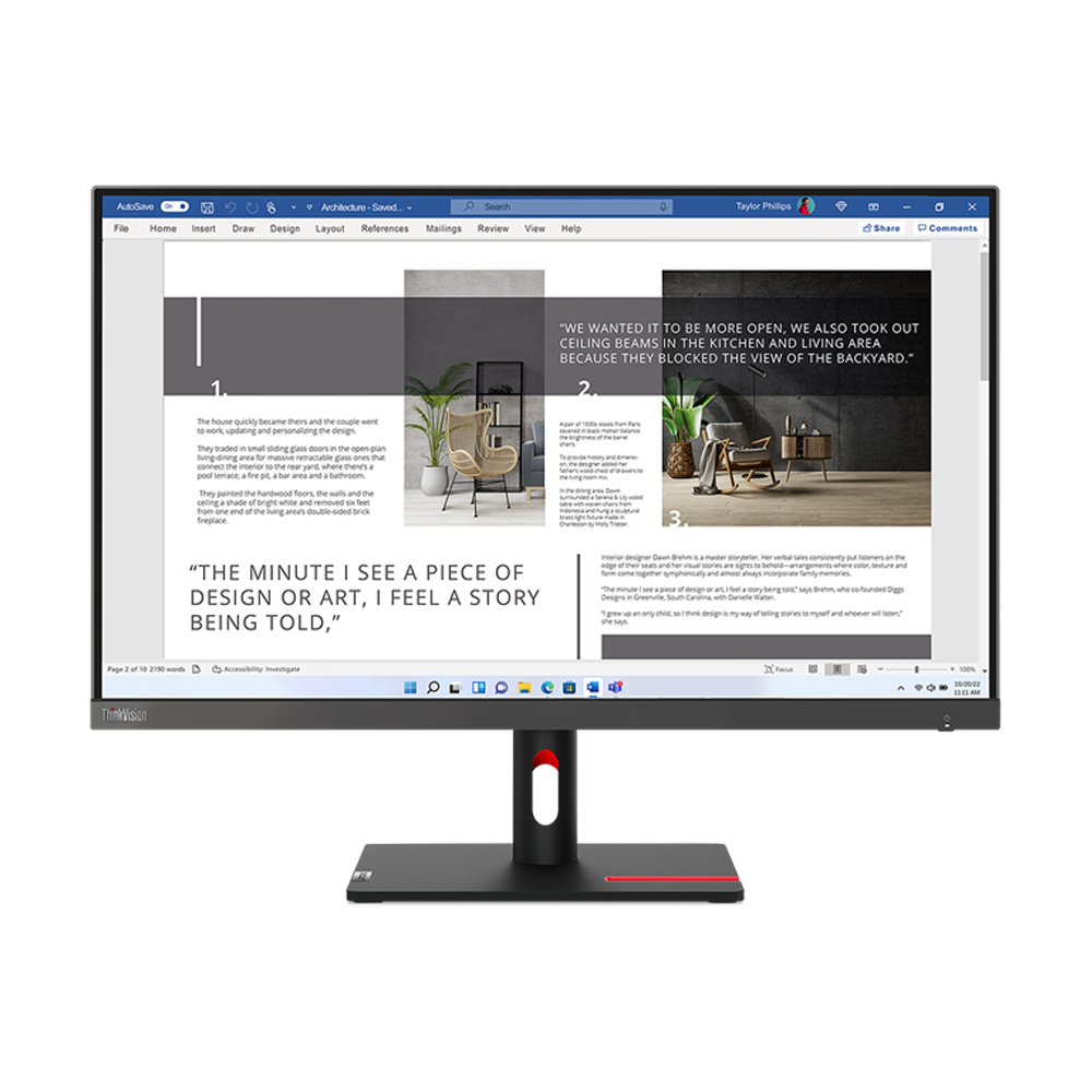 Lenovo ThinkVision S27i-30 27" Full-HD (63DFKAT4EU)
