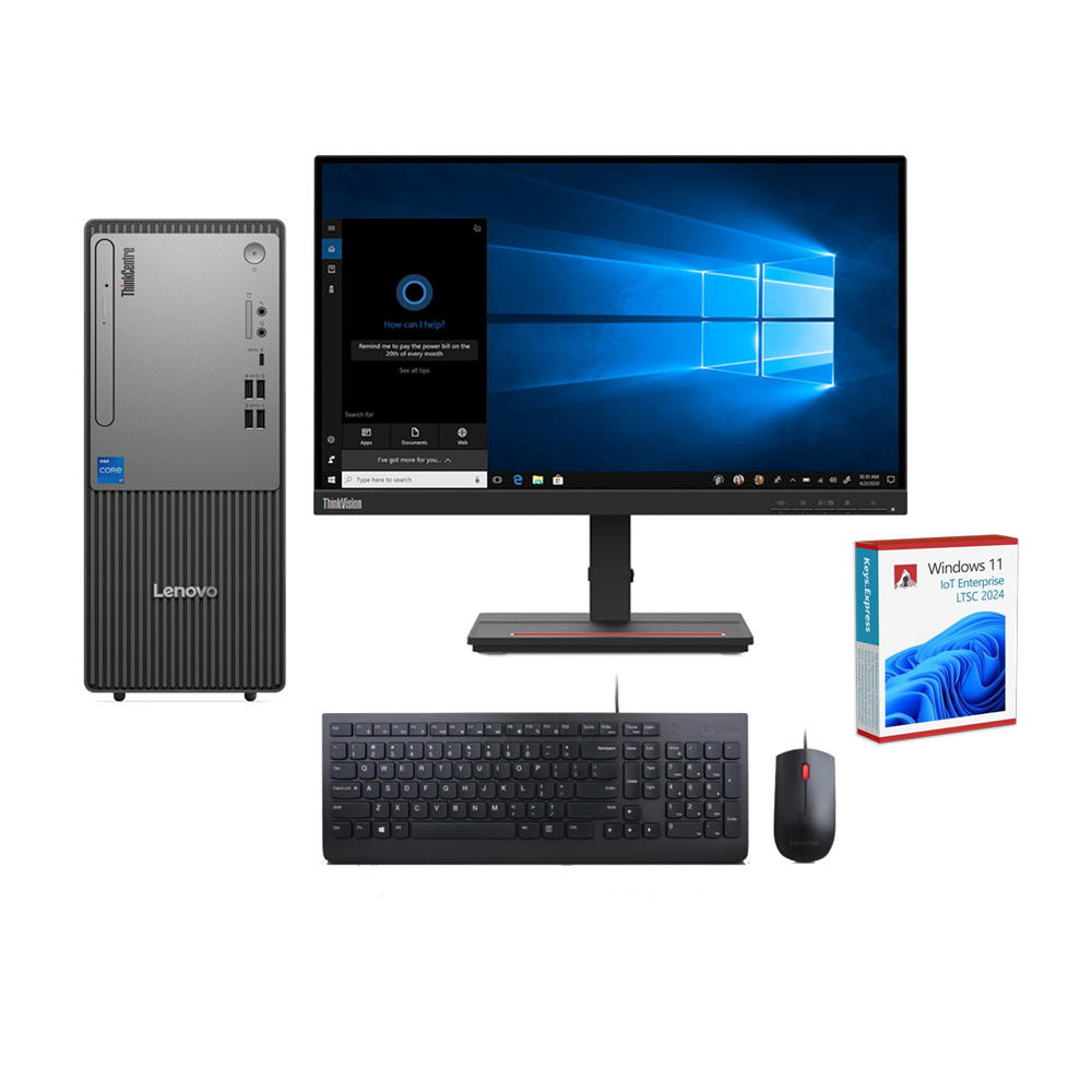 Lenovo ThinkCentre Neo 50t Gen 5 avec Écran 21.5″ FULL-HD