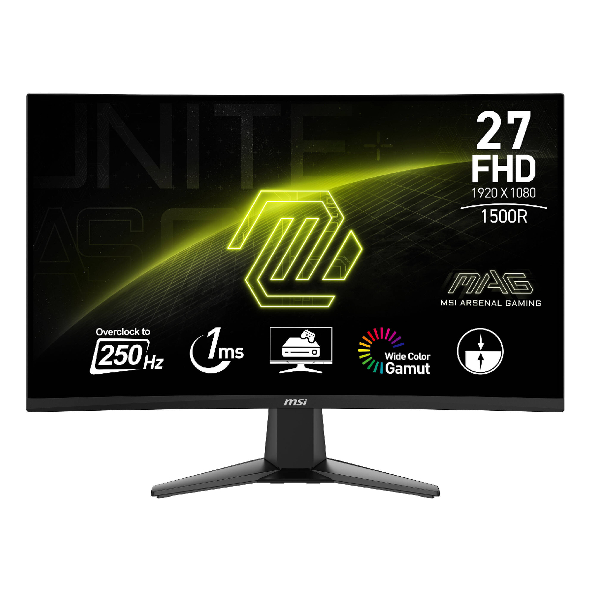 MSI MAG 27" Incurvé Full HD 27C6X  VA 250Hz